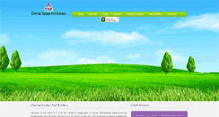 Desktop Screenshot of chennaiestates.net