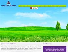 Tablet Screenshot of chennaiestates.net